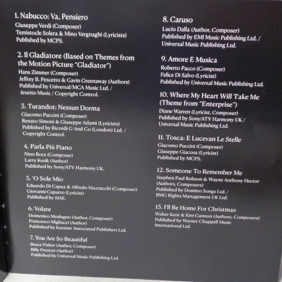 20 by Russell Watson / New CD / 13 Tracks - Songs - Picture 11 of 16